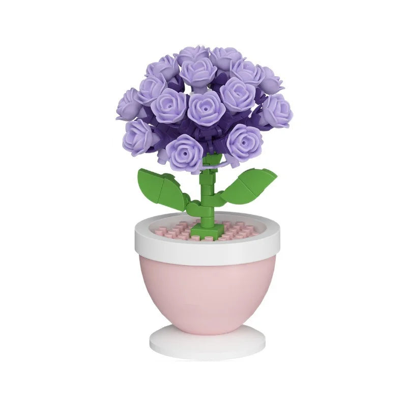 Building Blocks Flower Pots